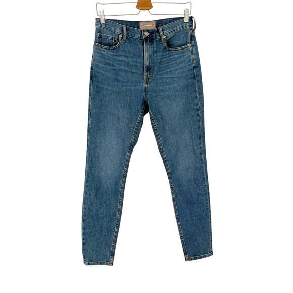 Everlane High‎ Rise Jeans Medium Wash Size 28 Regular - Picture 1 of 6